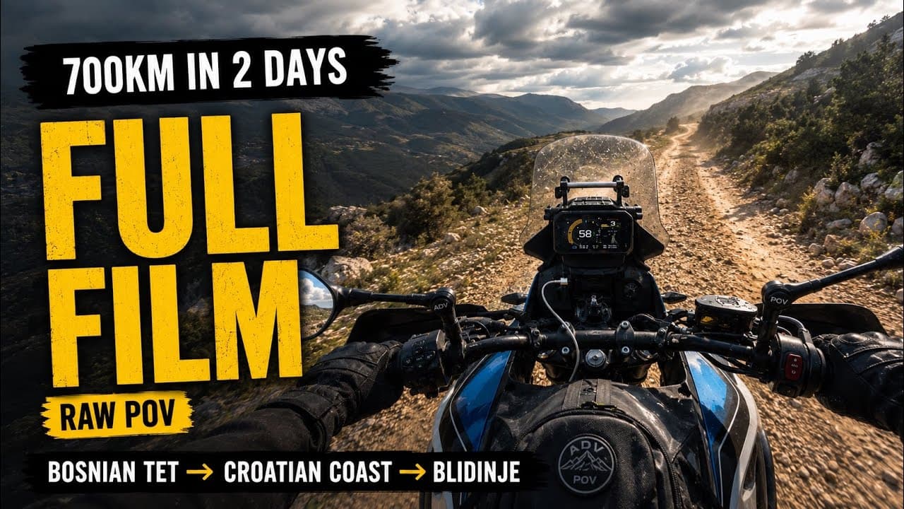 700km in 2 Days Across Bosnia and Croatia