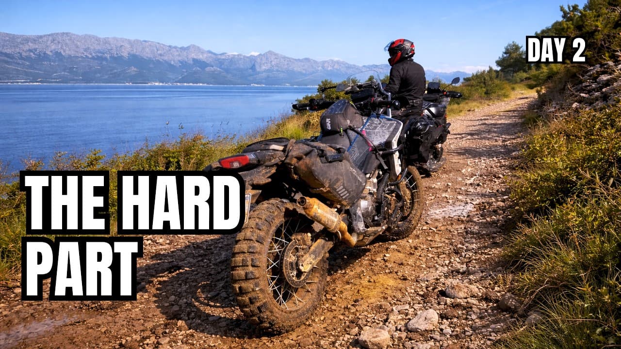 Bosnia to Hvar Day 2: Hvar Town to Makarska — video 2