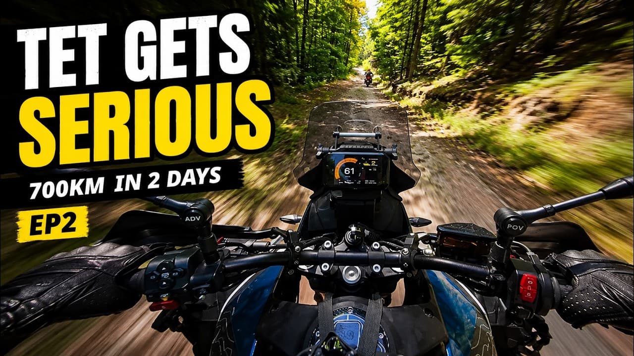 700km Day 1: Sarajevo to Skradin on the TET — video 2